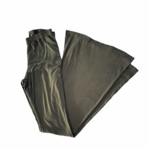 Nu Label Army Green Bell Bottom Leggings sz S Womens